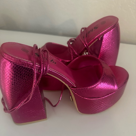 shein pink platform heels - Picture 2 of 2